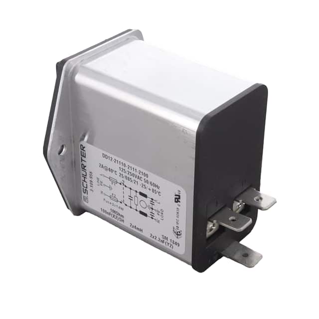 DD12.2121.121 SCHURTER Inc.  Moduli di ingresso alimentazione (PEM)